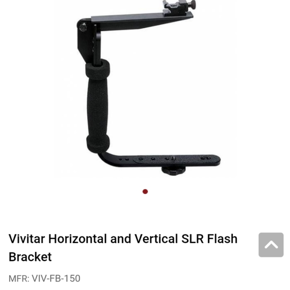 Vivitar SLR Flash Mounting Bracket - Picture 3 of 7